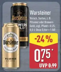 Aldi Nord Warsteiner Angebot