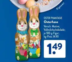 Aldi Süd OSTER PHANTASIE Osterhase Angebot