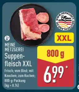 Aldi Nord MEINE METZGEREI Suppenfleisch XXL Angebot