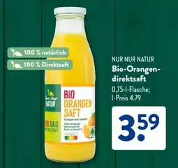 Aldi Süd Bio-Orangendirektsaft Angebot