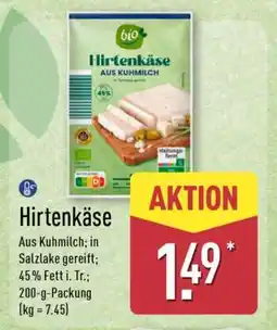 Aldi Nord Hirtenkäse Angebot