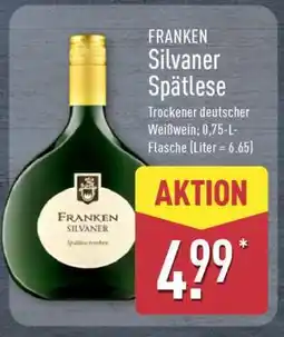 Aldi Nord FRANKEN Silvaner Spätlese Angebot
