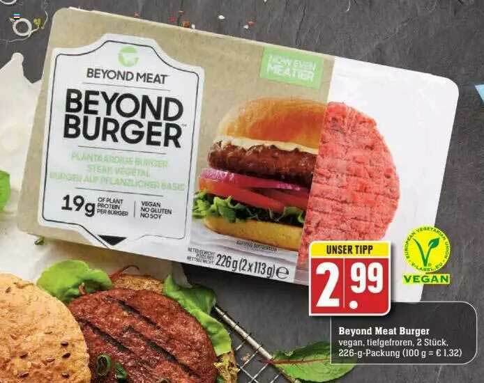 Beyond Meat Burger Angebot bei Edeka