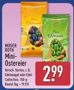 Aldi Nord MOSER ROTH Mini-Ostereier Angebot