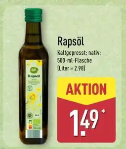 Aldi Nord Rapsöl Angebot