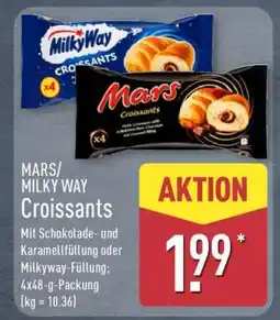 Aldi Nord MARS/ MILKY WAY Croissants Angebot