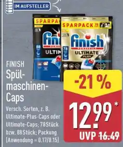 Aldi Nord FINISH Spülmaschinen-Caps Angebot