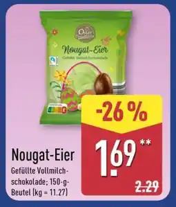 Aldi Nord Nougat-Eier Angebot