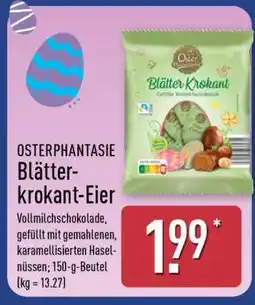 Aldi Nord OSTERPHANTASIE Blätterkrokant-Eier Angebot