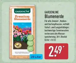 Aldi Nord GARDENLINE Blumenerde Angebot