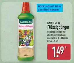 Aldi Nord GARDENLINE Flüssigdünger Angebot
