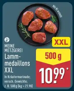 Aldi Nord MEINE METZGEREI Lammmedaillons XXL Angebot