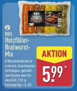 Aldi Nord BBQ Holzfäller-Bratwurst-Mix Angebot