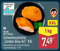 Aldi Nord Schweineschnitte „Cordon-Bleu-Art“ XXL Angebot