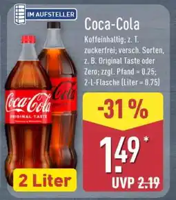 Aldi Nord Coca-Cola Angebot