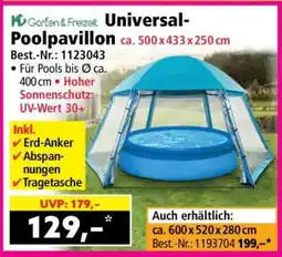 Norma Universal-Poolpavillon ca. 500 x 433 x 250 cm Angebot
