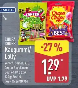 Aldi Nord CHUPA CHUPS Kaugummi/Lolly Angebot