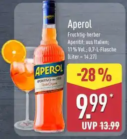 Aldi Nord Aperol Angebot