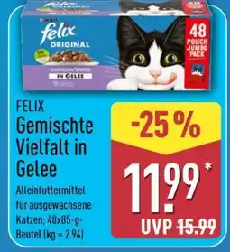 Aldi Nord Felix Gemischte Vielfalt in Gelee Angebot