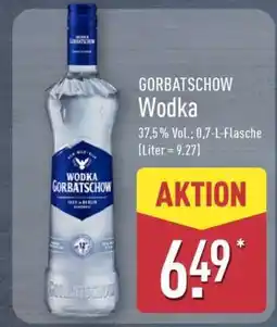 Aldi Nord GORBATSCHOW WODKA Angebot