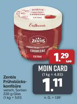 Famila Nord West Zentis Frühstücks- konfitüre Angebot