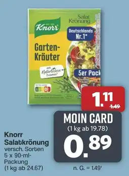 Famila Nord West Knorr Salatkrönung Angebot