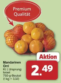 Famila Nord West Mandarinen Orri Angebot