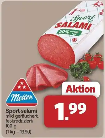 Famila Nord West Metten Sportsalami Angebot