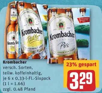 REWE Krombacher Angebot