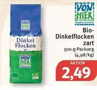 Feneberg Von Hier Bio Dinkelflocken Zart Angebot