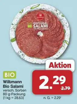 Famila Nord West Wiltmann Bio Salami Angebot