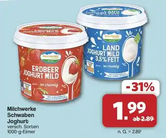 Famila Nord West Milchwerke Schwaben Joghurt Angebot