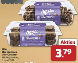 Famila Nord West Milka Mini Brownies oder Crispies Angebot