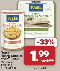 Famila Nord West Wasa Tasty Snacks Angebot