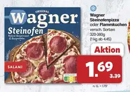 Famila Nord West Wagner Steinofenpizza oder Flammkuchen Angebot