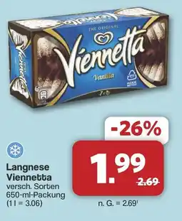Famila Nord West Langnese Viennetta Angebot