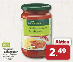 Famila Nord West Biogreno Pastasauce Angebot