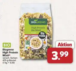 Famila Nord West Biogreno High Protein Müsli Angebot