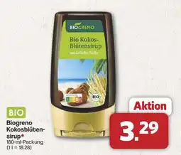 Famila Nord West Biogreno Kokosblütensirup Angebot
