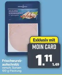 Famila Nord West KÜSTEN GOLD Frischwurst- aufschnitt Angebot