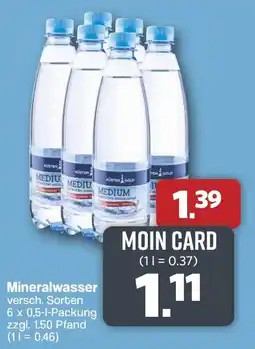 Famila Nord West KÜSTEN GOLD Mineralwasser Angebot