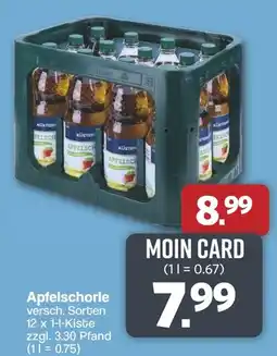 Famila Nord West KÜSTEN GOLD Apfelschorle Angebot