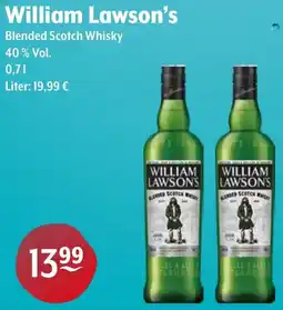Getränke Hoffmann William Lawson's Blended Scotch Whisky Angebot