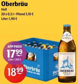 Getränke Hoffmann Oberbräu Hell Angebot