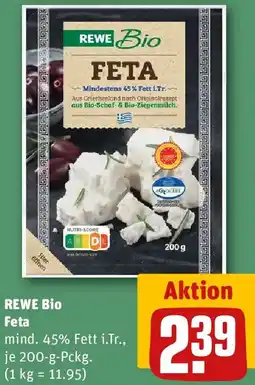 REWE REWE Bio Feta Angebot