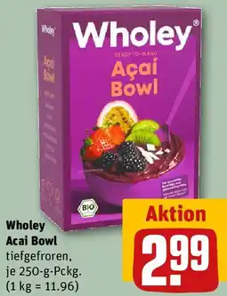 REWE Wholey Acai Bowl Angebot