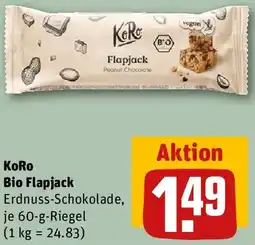 REWE KoRo Bio Flapjack Angebot