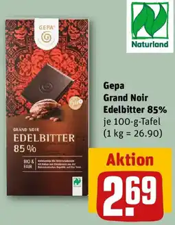 REWE Gepa Grand Noir Edelbitter 85% Angebot