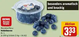 REWE Heidelbeeren Angebot