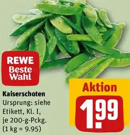 REWE Kaiserschoten Angebot